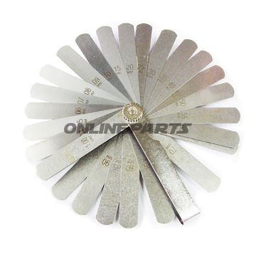 Feeler Gauge Set 0.04-1.00 Metricjmp 25 Blades