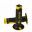 Domino Grips Black/Yellowd.22Mm. L.120Mm Closed