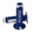Domino Grips Blue/Whited.22Mm. L.120Mm Closed