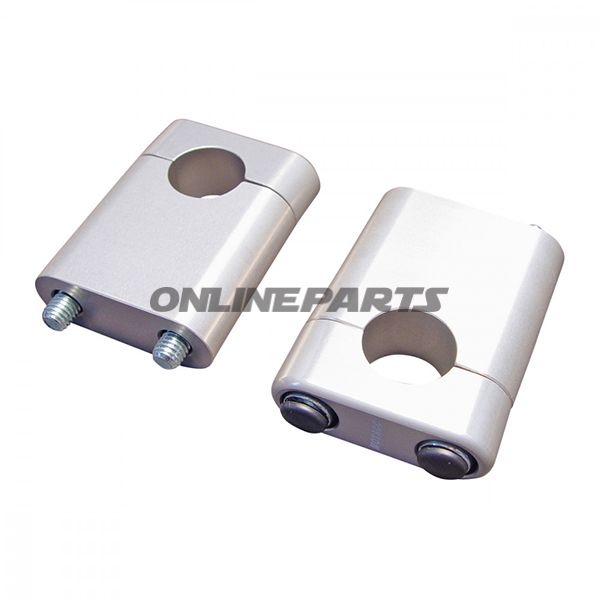 Klemmstz Handlebar Silver22 Mm 50 Mm Höhe