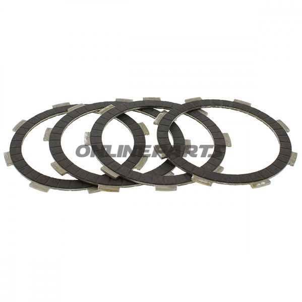 Clutch Plate Set Carbon Ebcfriction Plates Only