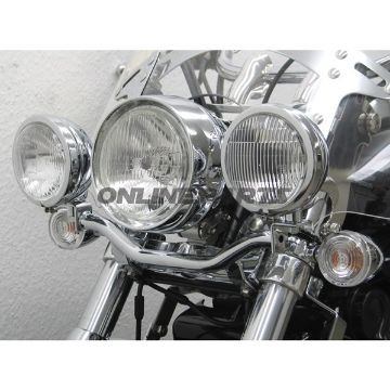 Lamp Holder Front Chrome Feh