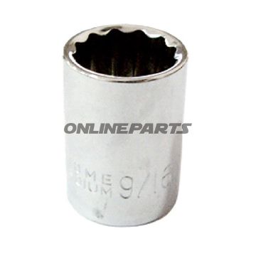 Socket Bi-Hex 9/16” Imperial3/8” Drive Jmp