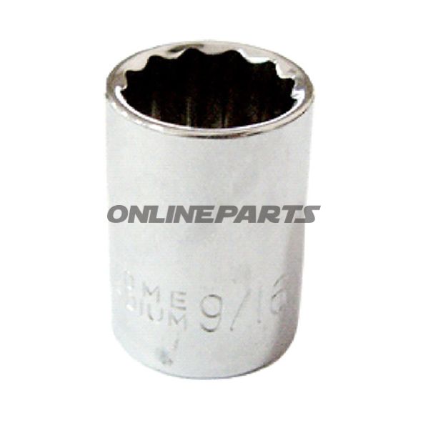 Socket Bi-Hex 9/16” Imperial3/8” Drive Jmp