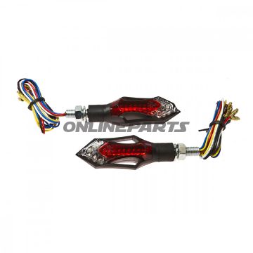 Javelin Led Mini Indicator Jmpwith Red Stop And Tail Light