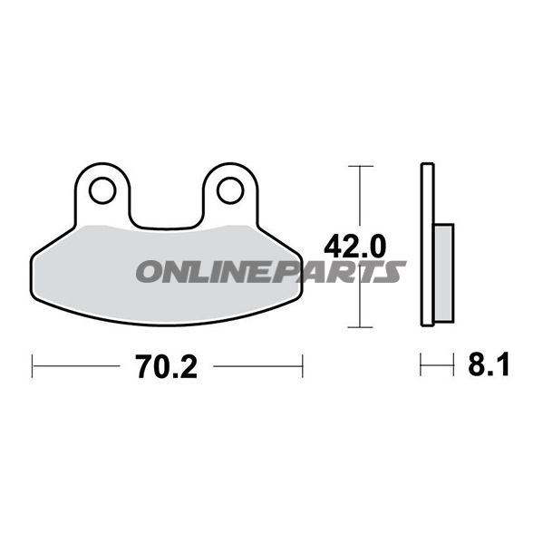 Brake Pads Standard Trwalternative: 7321938