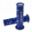 Domino Off Road Grips Blue/Whited.22Mm. L.126Mm Open