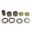 Rear Shock Bearing Kitall Balls Racing