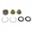 Rear Shock Bearing Kitall Balls Racing