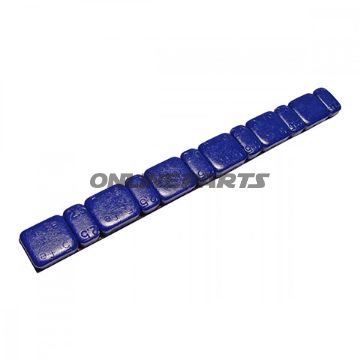 Iron Adhesive Balance Weights 5/2.5G15x 45G Strips Blue