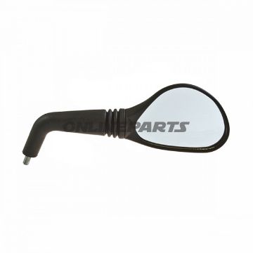 Mirror Oval Black/Black Right