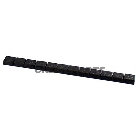 Zinc Adhesive Balance Weights 5G 6On20x 60G Strips Black