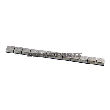 Zinc Adhesive Balance Weights 5G 6On20x 60G Strips Chrome