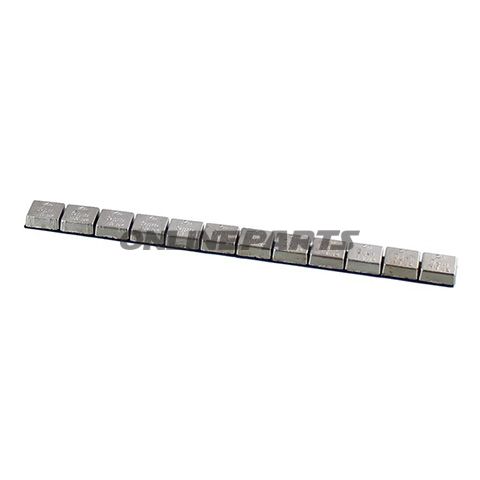 Zinc Adhesive Balance Weights 5G 6On20x 60G Strips Chrome