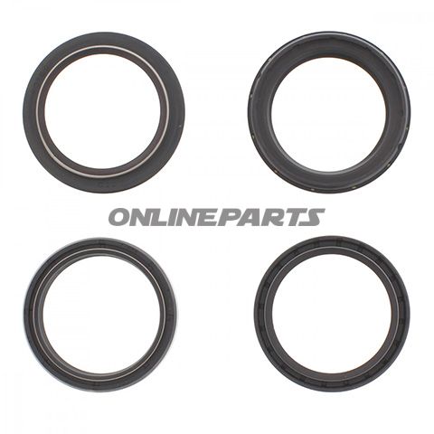Fork Oil Seal Kit50x63x11 With Dust Cap - All Balls