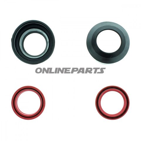 Fork Oil Seal Kit26x37x10.5 With Dust Cap - All Balls