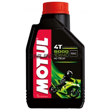 Oil 10W40 4-Stroke 1Lmotul 5000 Semi-Synth