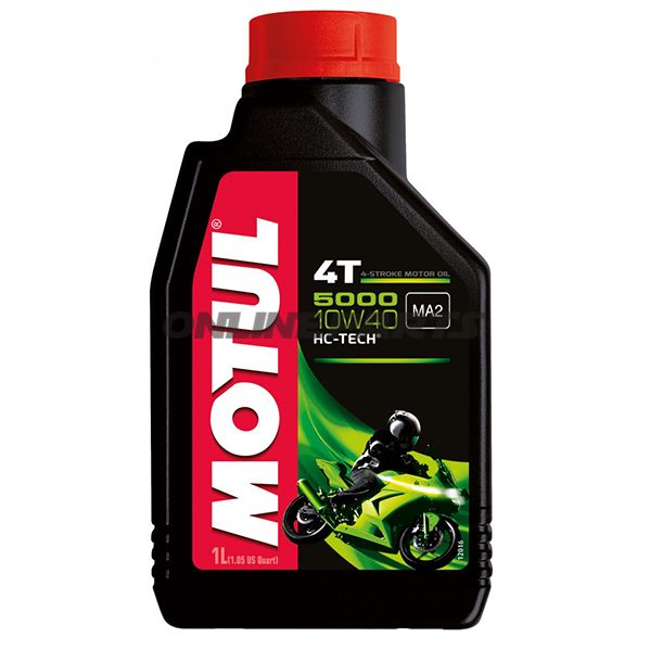 Oil 10W40 4-Stroke 1Lmotul 5000 Semi-Synth