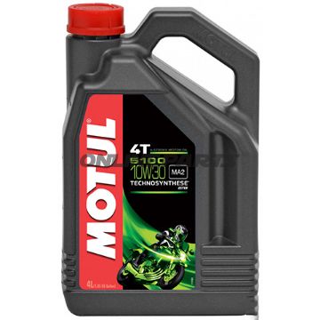 Oil 10W30 4-Stroke 4Lmotul 5100 Semi-Synth