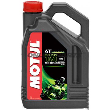 Oil 10W40 4-Stroke 4Lmotul 5100 Semi-Synth