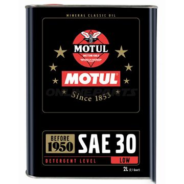Oil 30W 2Lmotul Classic Mineral