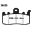 Brake Pad Semi-Sinter V Ebc Fa630v