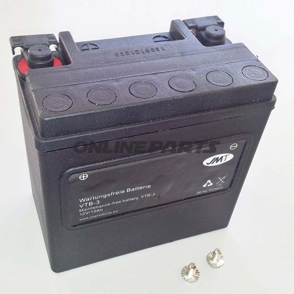 Battery Motorcycle Vtb-3 V-Twin Jmt7070027