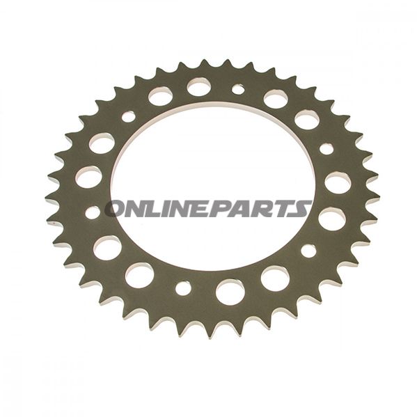 Rear Sprocket Alu 39 Tooth 520 Pitch Silveresjot Inner Diameter 125 Bolt Spacing 150