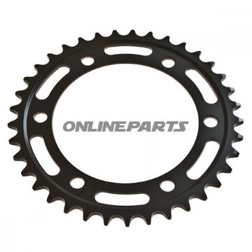 Rear Sprocket 44 Tooth 520 Pitch Blackinner Diameter 120 Bolt Spacing 140