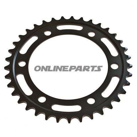 Rear Sprocket 44 Tooth 520 Pitch Blackinner Diameter 120 Bolt Spacing 140