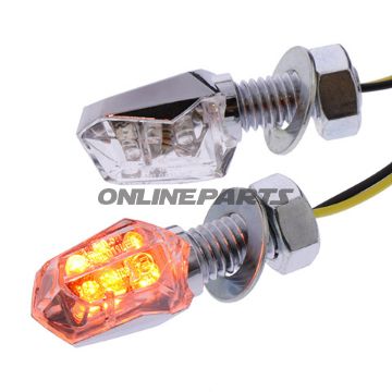 Mini Indicatorled Mini3 Jmpclear Glass Chrome