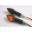Jmp Kite Mini Indicatorlong Amber Glass Black Surround