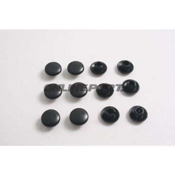 Cap Black For M6 Bolts Screws-Jmppack Contains 12 Pieces