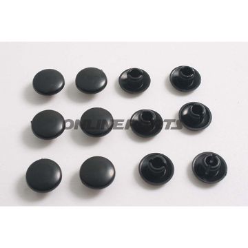 Cap Black For M10 Bolts Screws-Jmppack Contains 12 Pieces