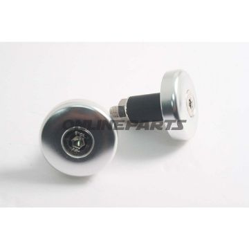 Handelbar Ends Aluminium Jmpsilver 13Mm