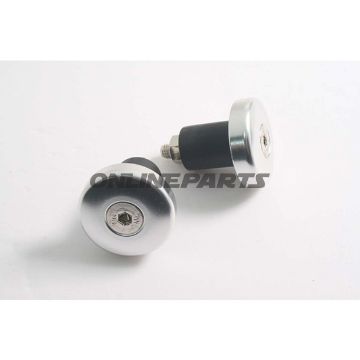 Handelbar Ends Aluminium Jmpsilver 17Mm