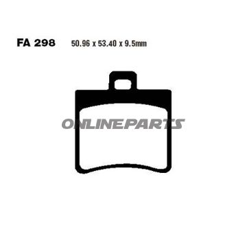 Brake Pads Carbon Scooter Ebc Sfac298alternative: 7872708