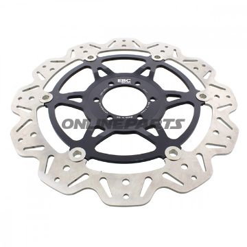 Brake Disc Vee Front Ebcvee Rotor Black