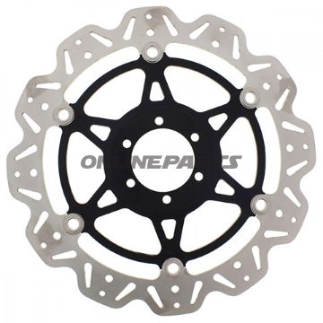 Brake Disc Vee Front Ebcvee Rotor Black