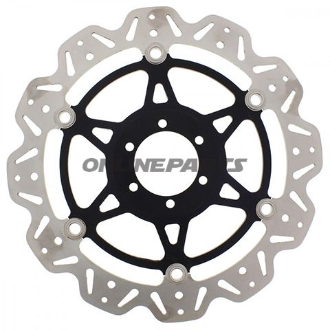 Brake Disc Vee Front Ebcvee Rotor Black