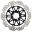 Brake Disc Vee Front Ebcblack