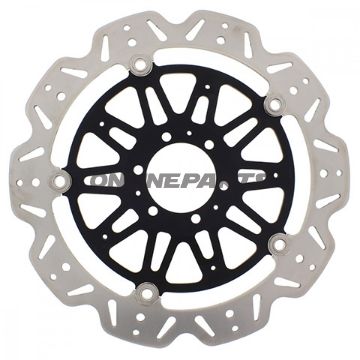 Brake Disc Vee Front Ebcblack