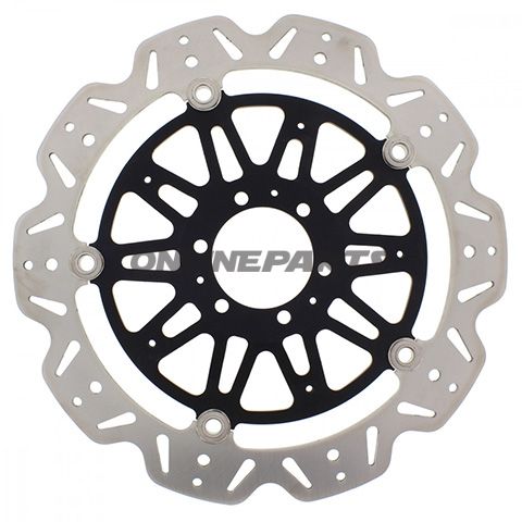 Brake Disc Vee Front Ebcblack