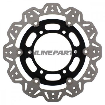 Brake Disc Vee Front Ebcvee Rotor Black