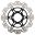 Brake Disc Vee Front Ebcvee Rotor Black