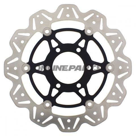 Brake Disc Vee Front Ebcvee Rotor Black