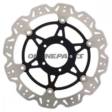 Brake Disc Vee Front Ebcvee Rotor Black