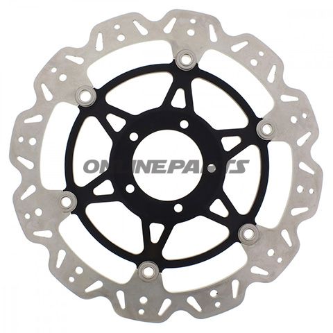 Brake Disc Vee Front Ebcvee Rotor Black