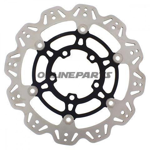 Brake Disc Vee Front Ebcvee Rotor Black