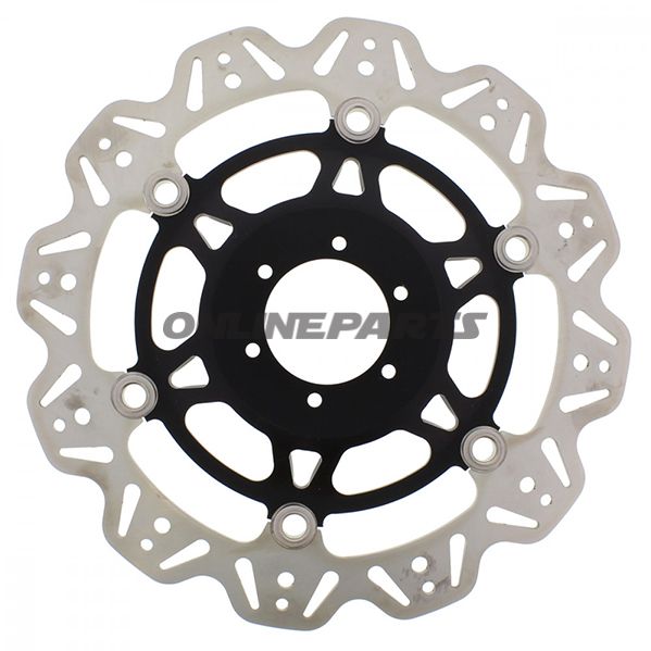 Brake Disc Vee Front Ebcvee Rotor Black